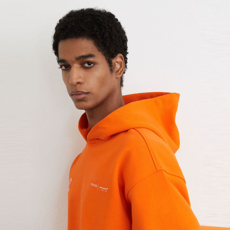 MCL LS MENS ROWAN HOODIE - Papaya Orange