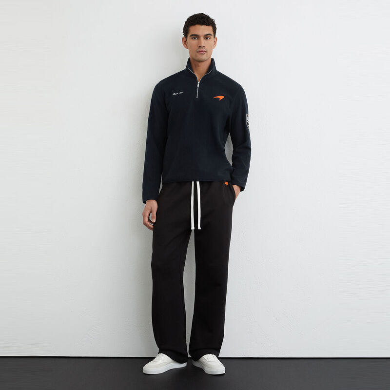 MCL LS MENS MEROS 1/4 ZIP FLEECE - Navy