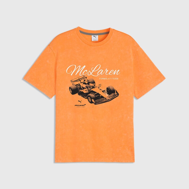 ML LS Graphic Tee 2 - Papaya
