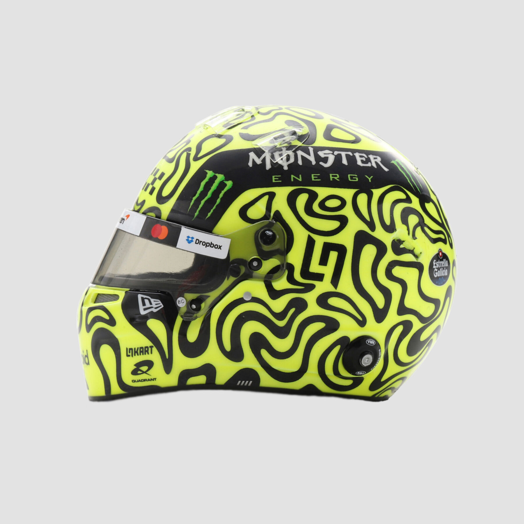 2025 Lando Norris 1:5 Scale Helmet yellow | McLaren Racing