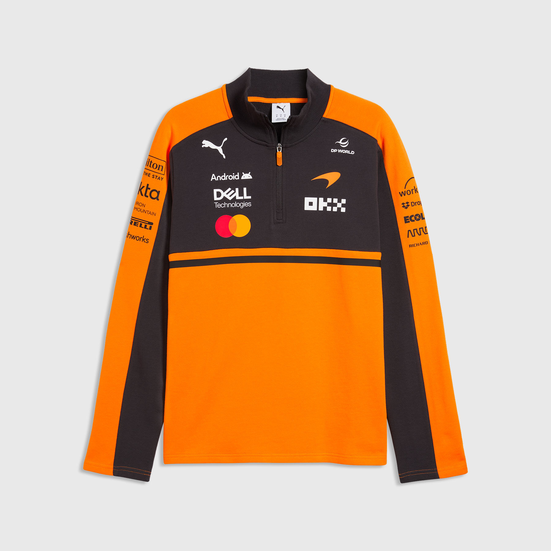 PUMA 2026 Team Half-Zip Sweater papaya | McLaren Racing | Official