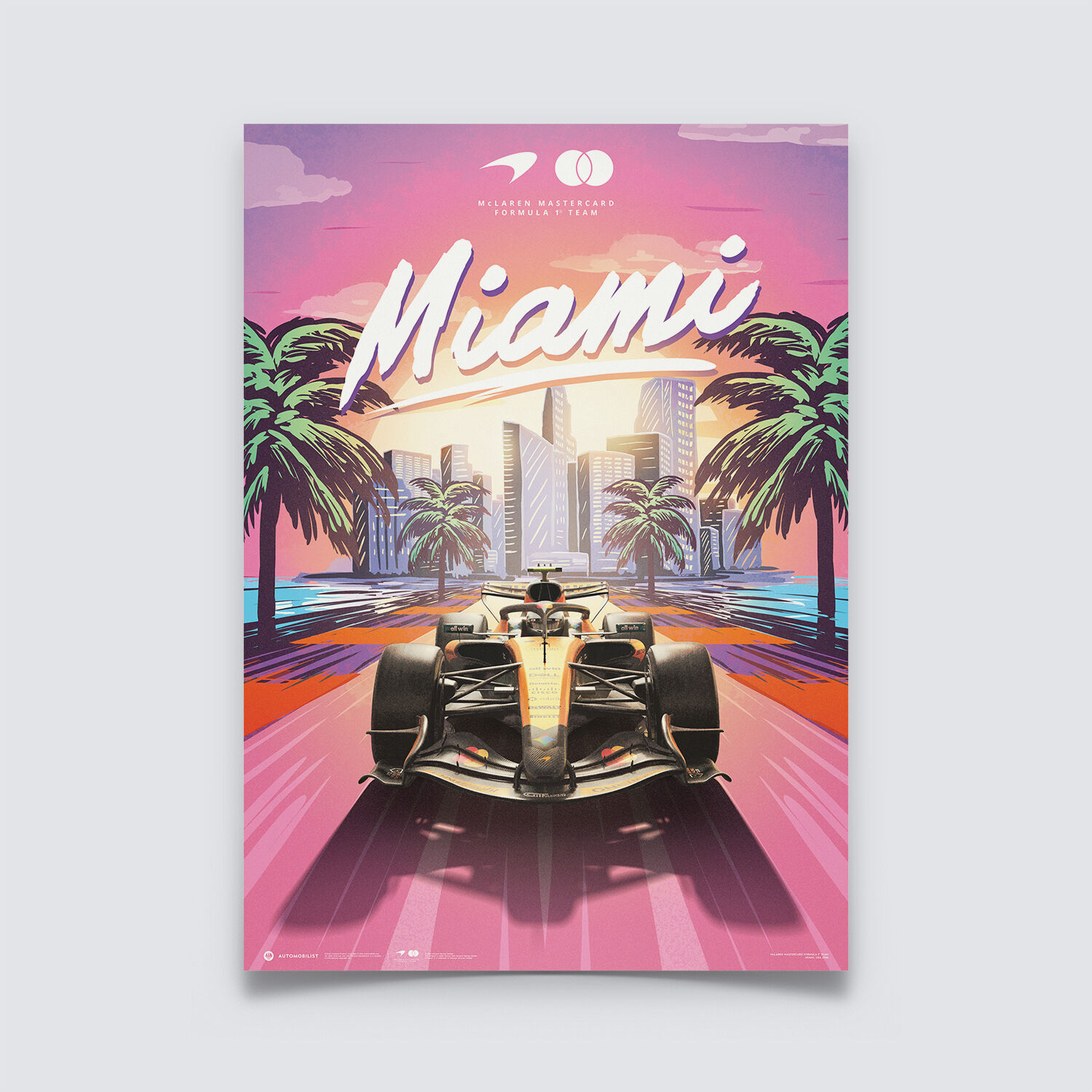マクラーレン　タペストリー Automobilist Posters & Puzzles | McLaren Racing | Official Store