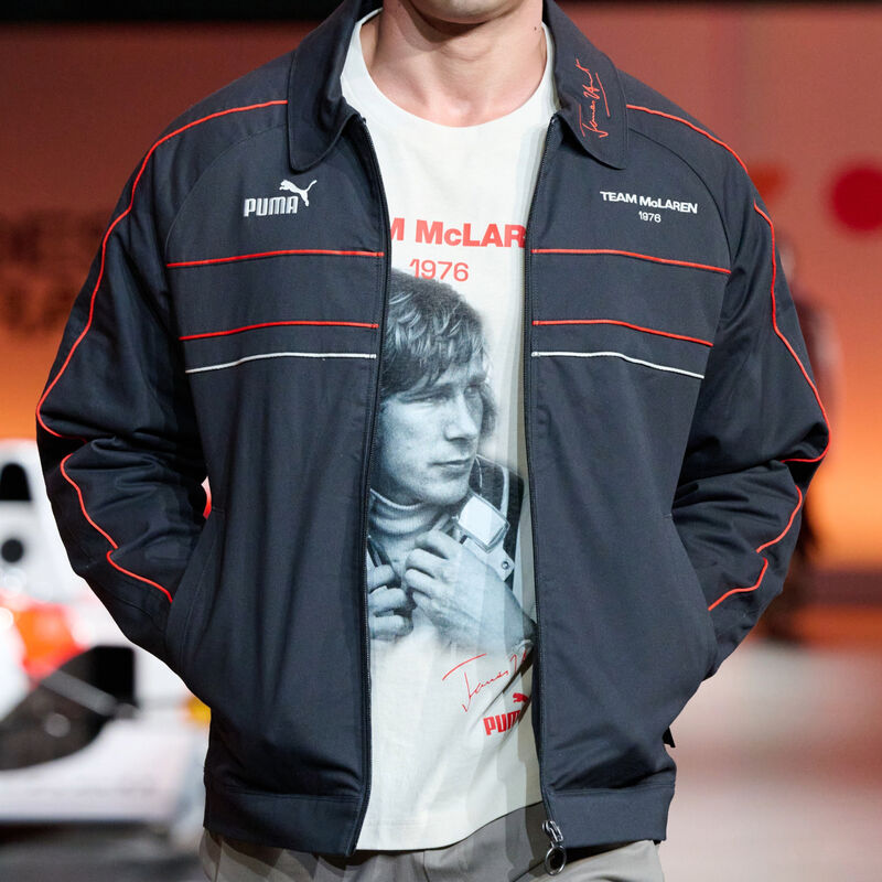 ML LS James Hunt Racing T7 Jacket - Titan Black