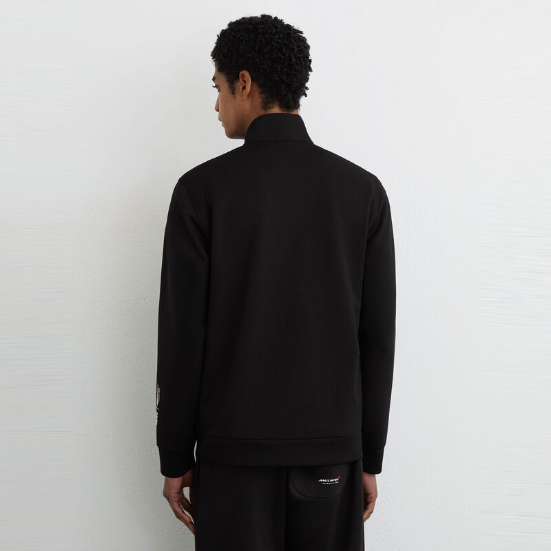 MCL LS MENS SLATE 1/4 ZIP SWEAT - Black