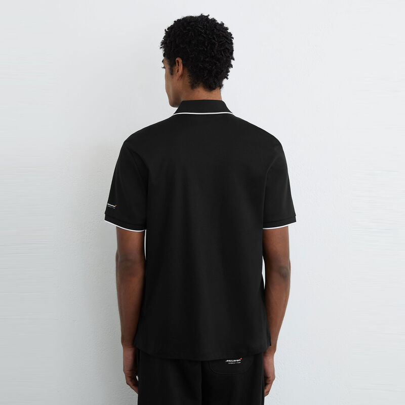 MCL LS MENS CRYPTO SS POLO - Black