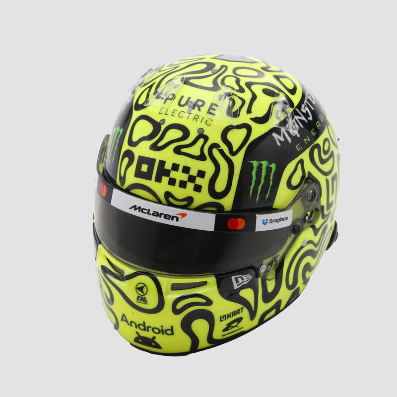MCL LN 2025 1:5 SCALE HELMET - Yellow
