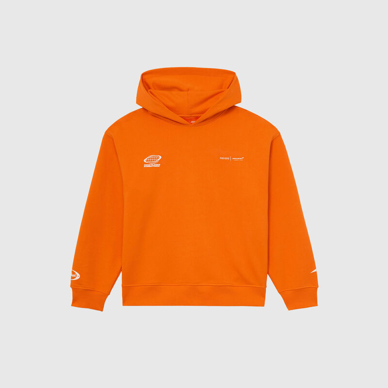MCL LS MENS ROWAN HOODIE - Papaya Orange