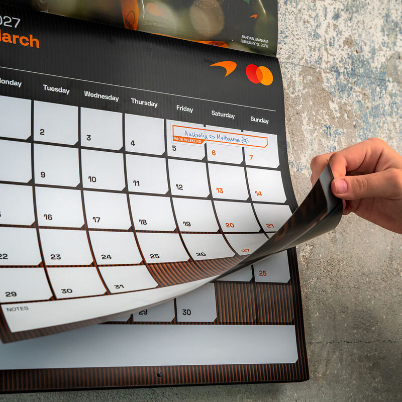 MCL FW 2027 CALENDAR - Orange