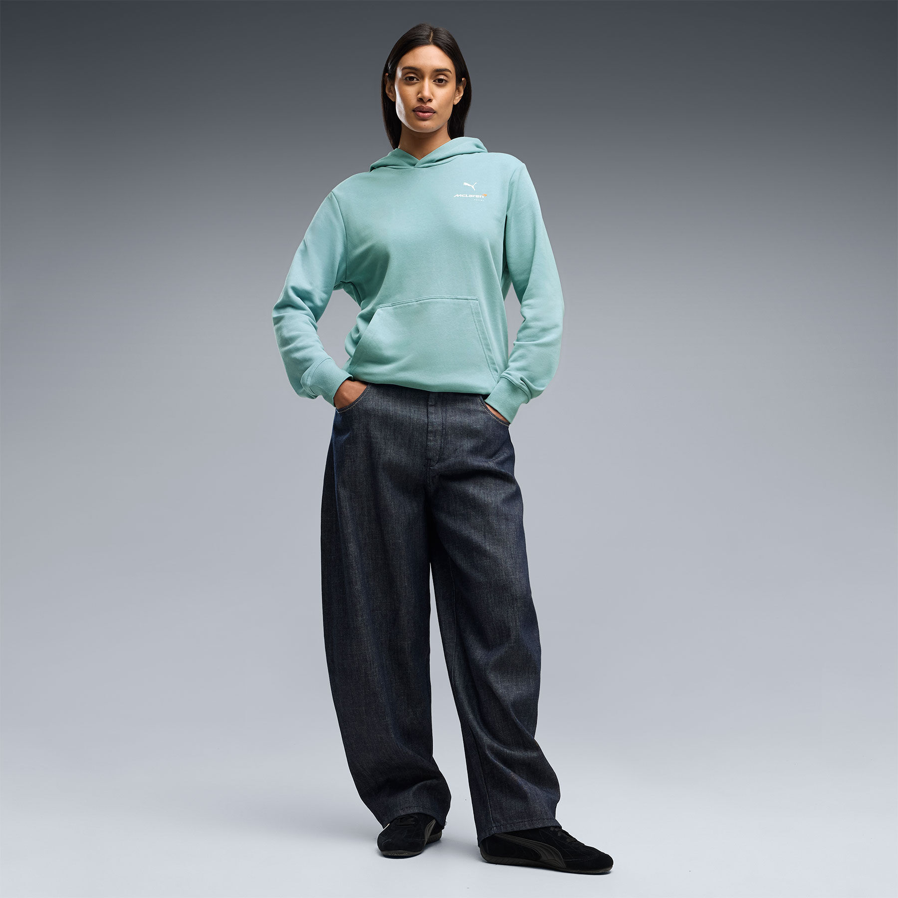 PUMA Essentials Hoodie seafoam | McLaren Racing | Official Store