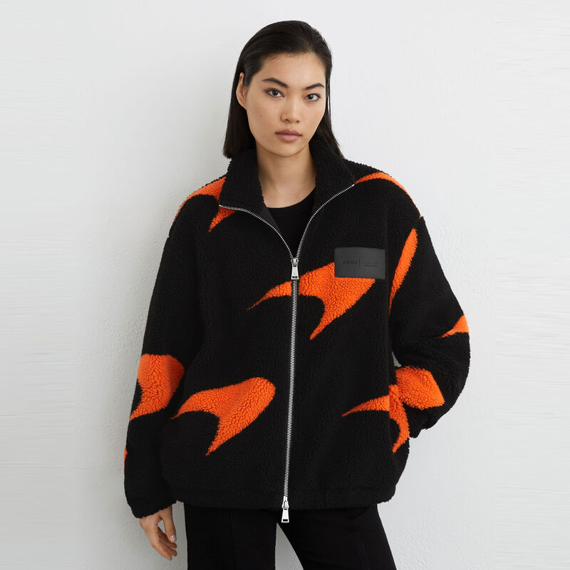 MCL LS MENS KING FLEECE JACKET - Black