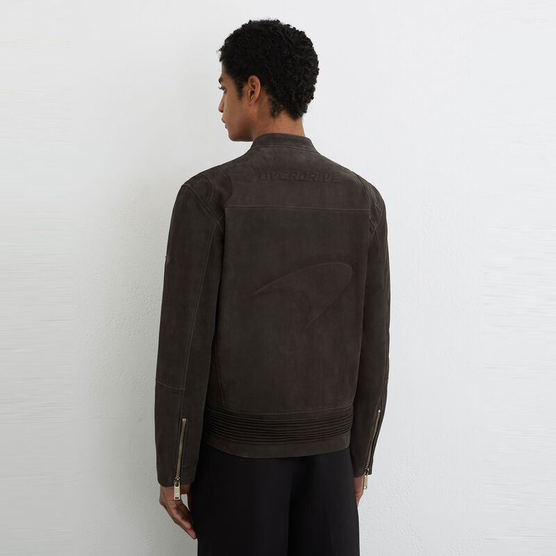 MCL LS MENS GRAVIX SUEDE JACKET - Steel Grey