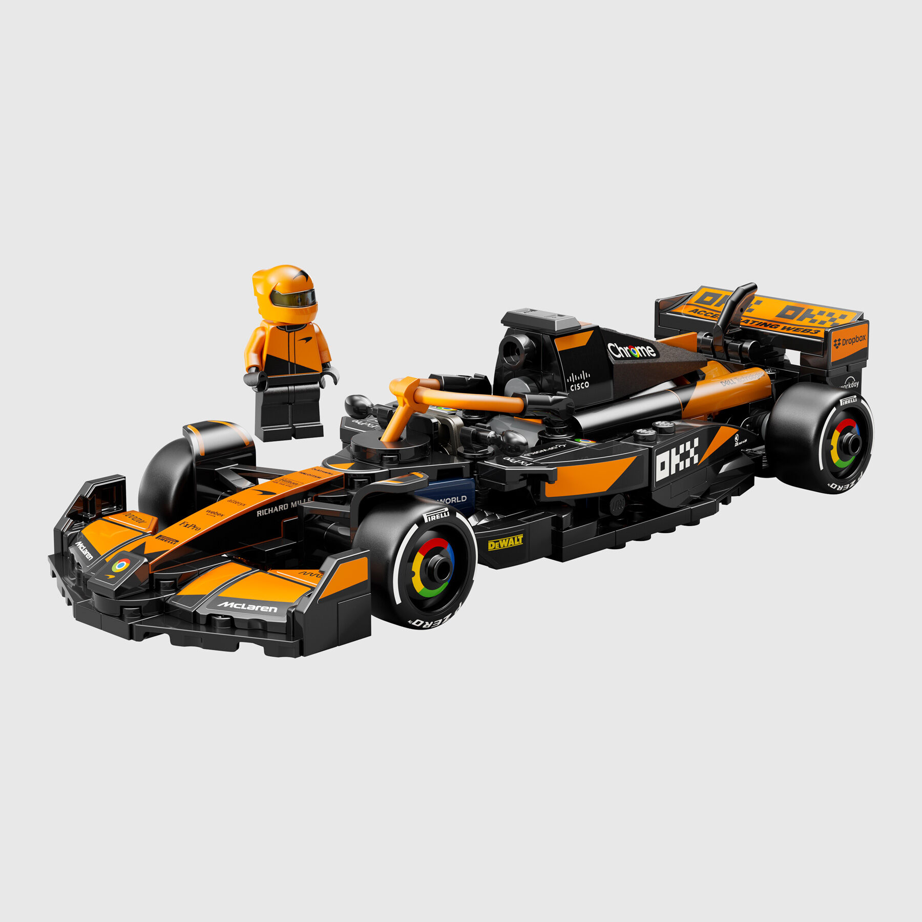 LEGO® Speed Champions MCL38 Set orange | McLaren Racing | Official