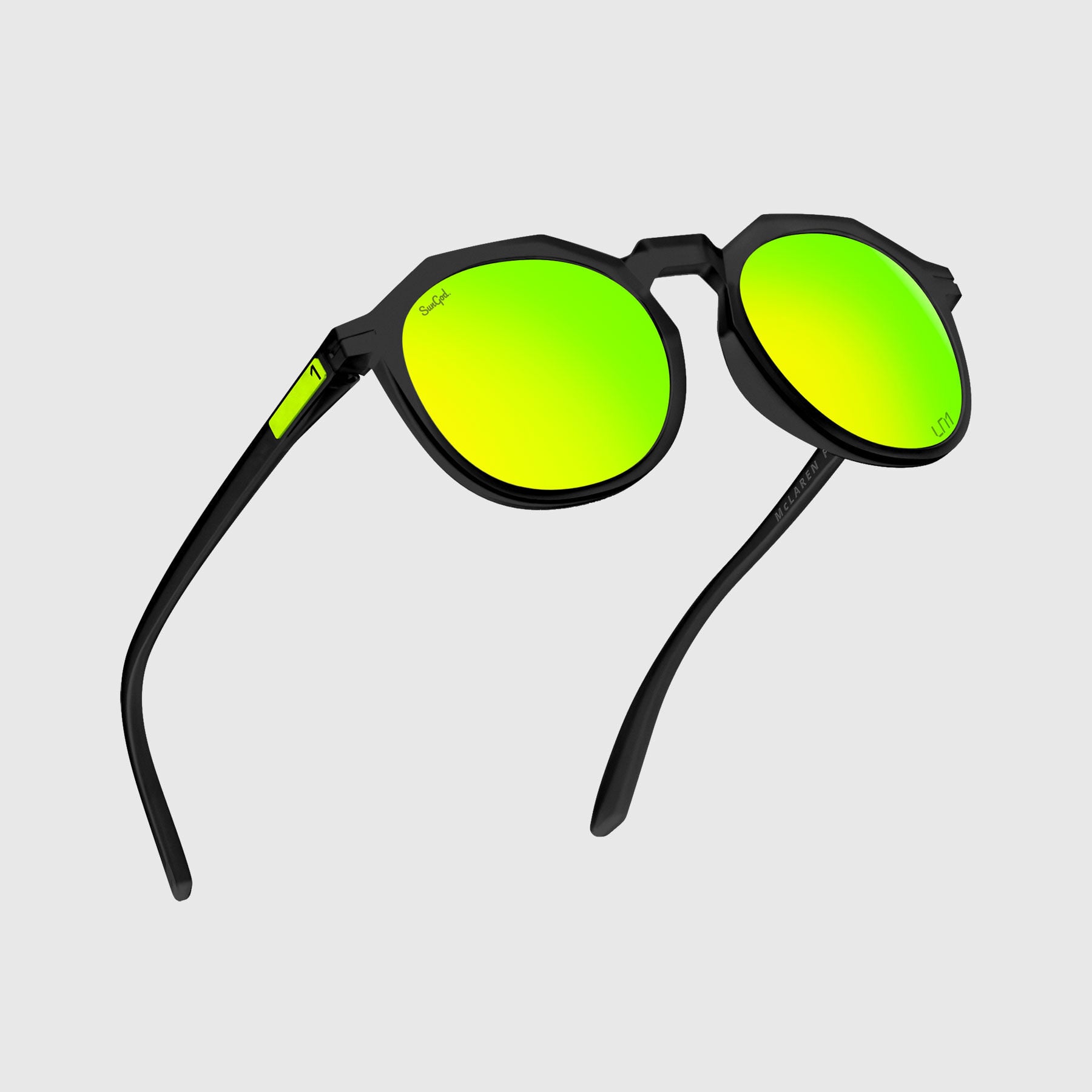 SunGod LN1 Neon Zephyrs™ Sunglasses neonyellow | McLaren Racing