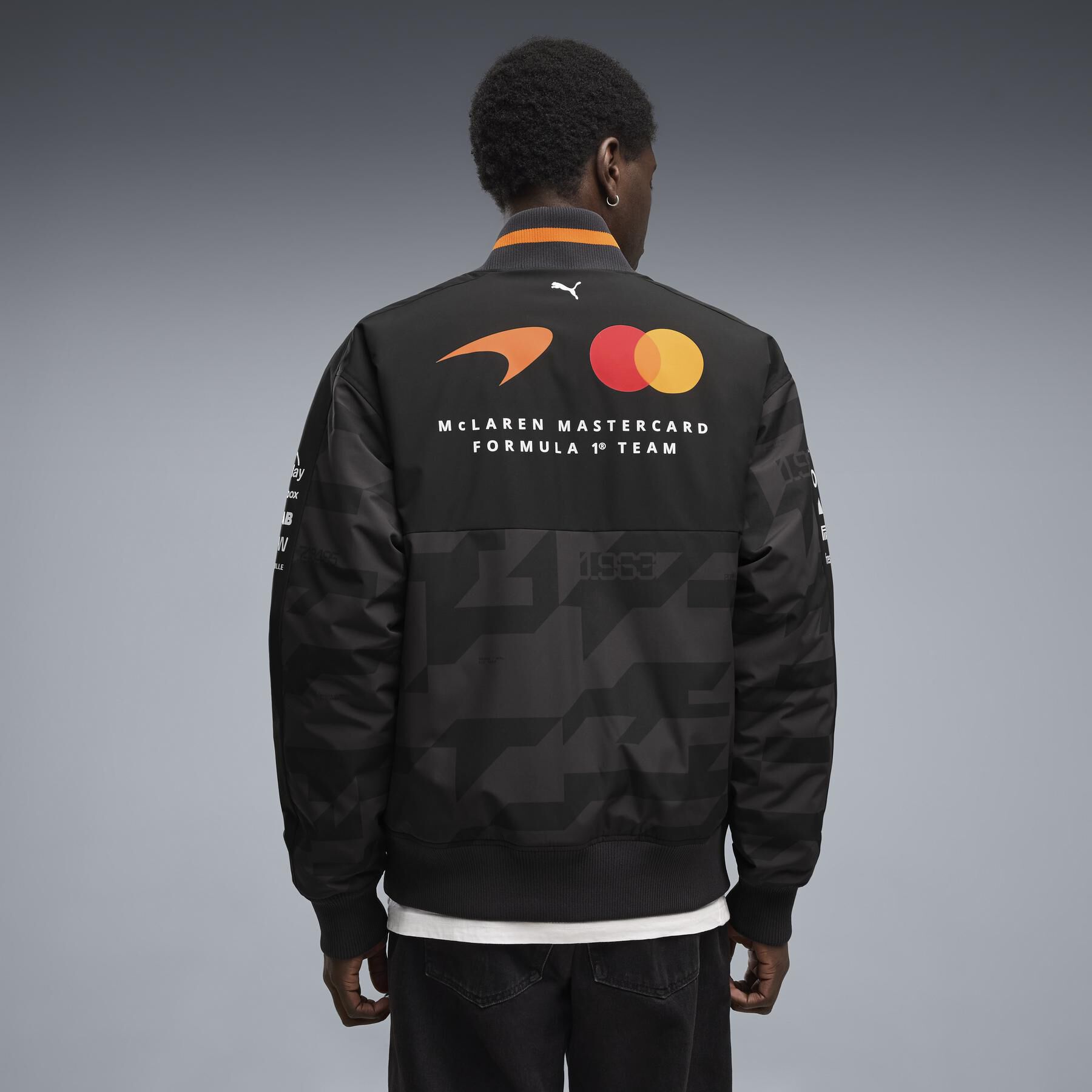 PUMA 2026 Team 1000th GP Bomber Jacket pumablack | McLaren Racing