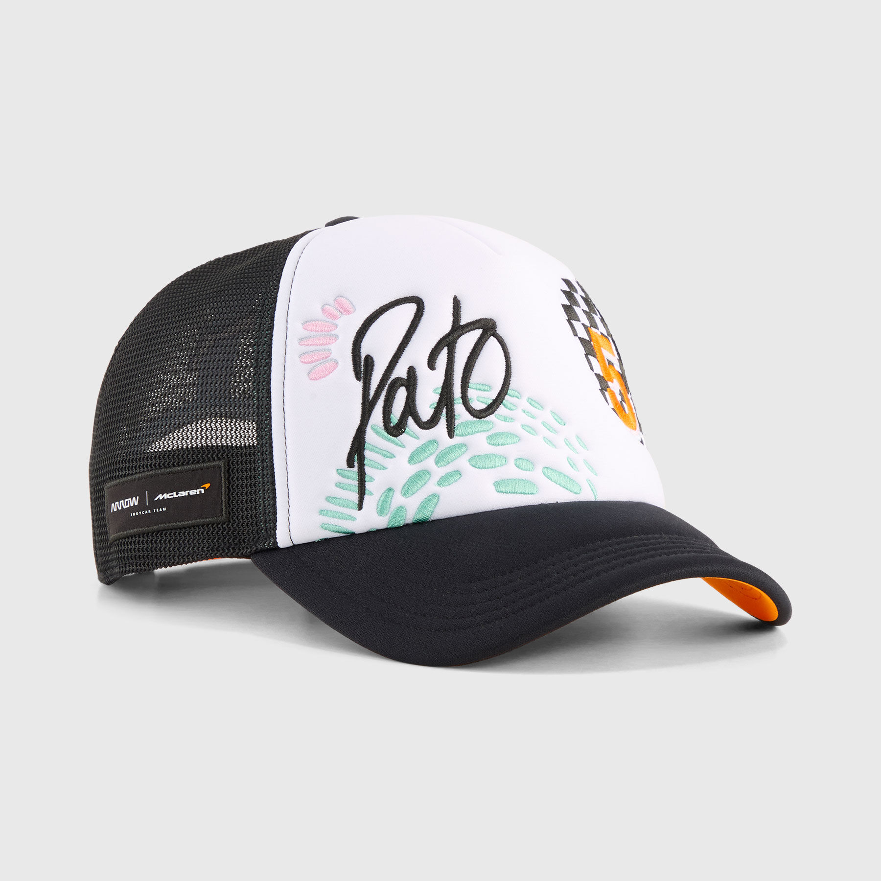 帽子 pato PUMA Pato O'Ward Trucker Cap pumablack | McLaren Racing | Official