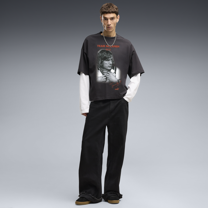 ML LS James Hunt Tee1 - Titan Black