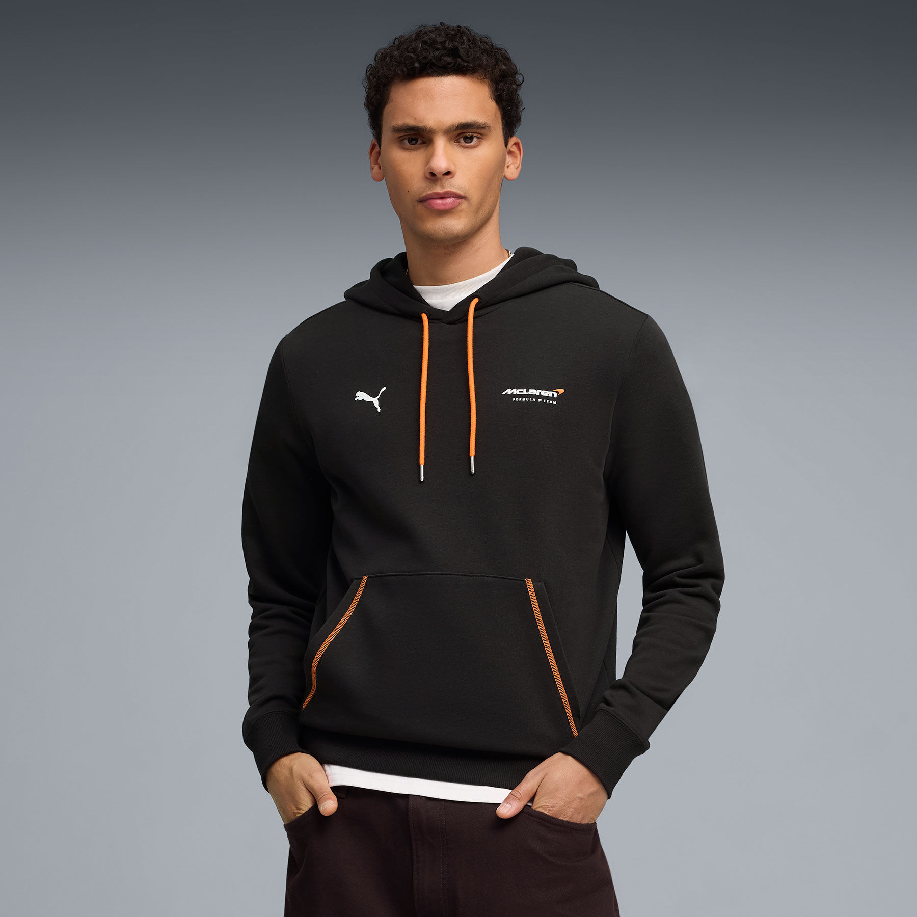 PUMA Graphic Hoodie pumablack | McLaren Racing | Official Store