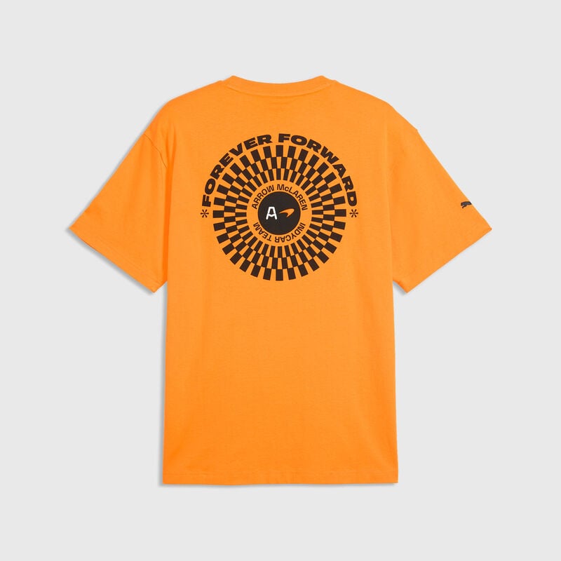 ML LS Indycar Tee - Papaya