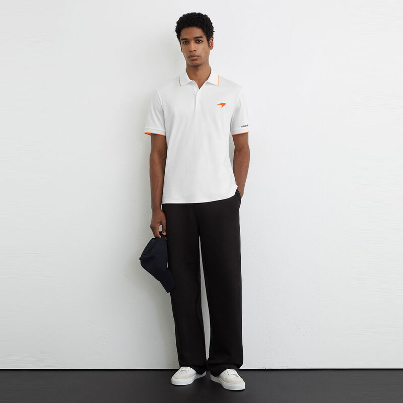 MCL LS MENS CRYPTO SS POLO - White