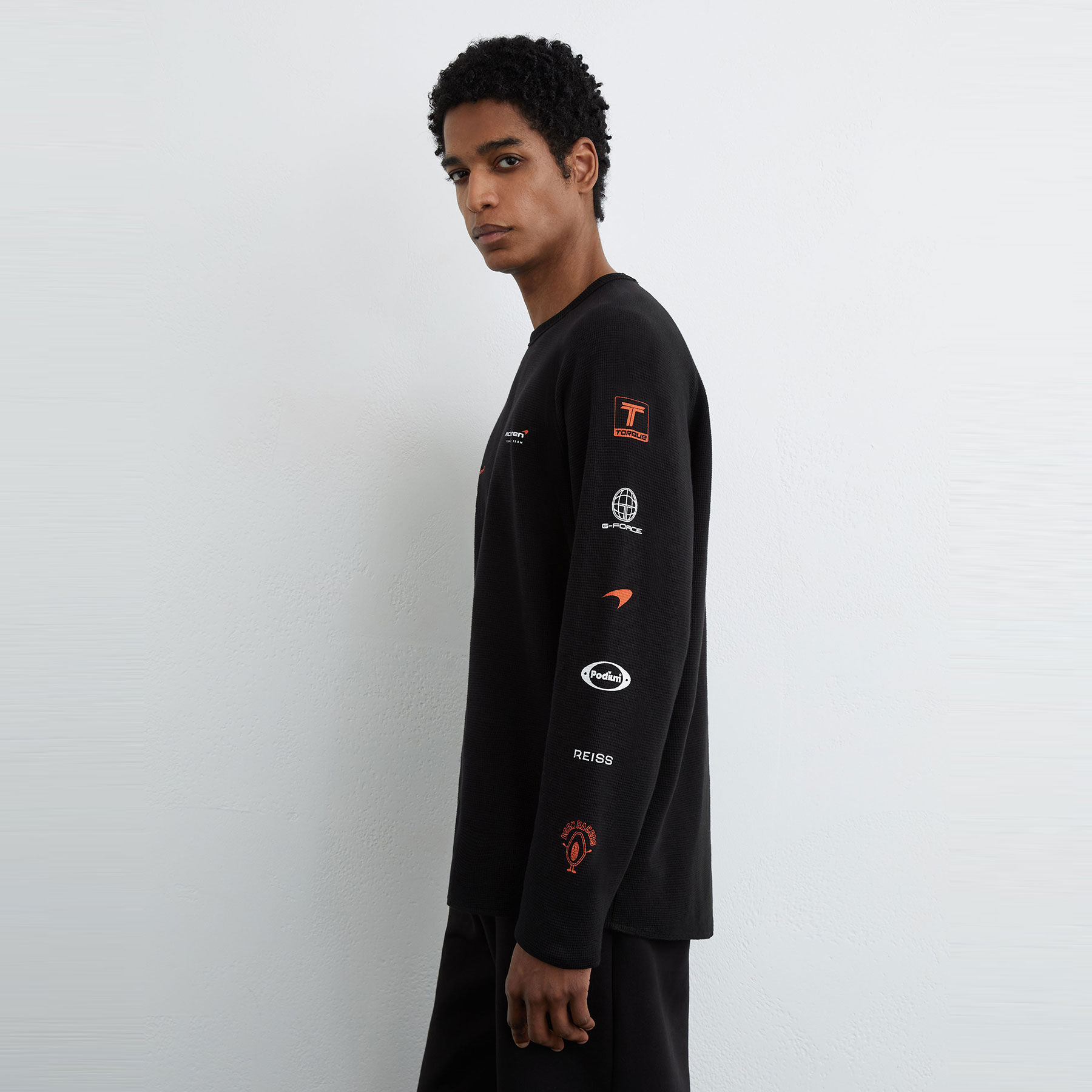 Reiss Kruz T-Shirt black | McLaren Racing | Official Store