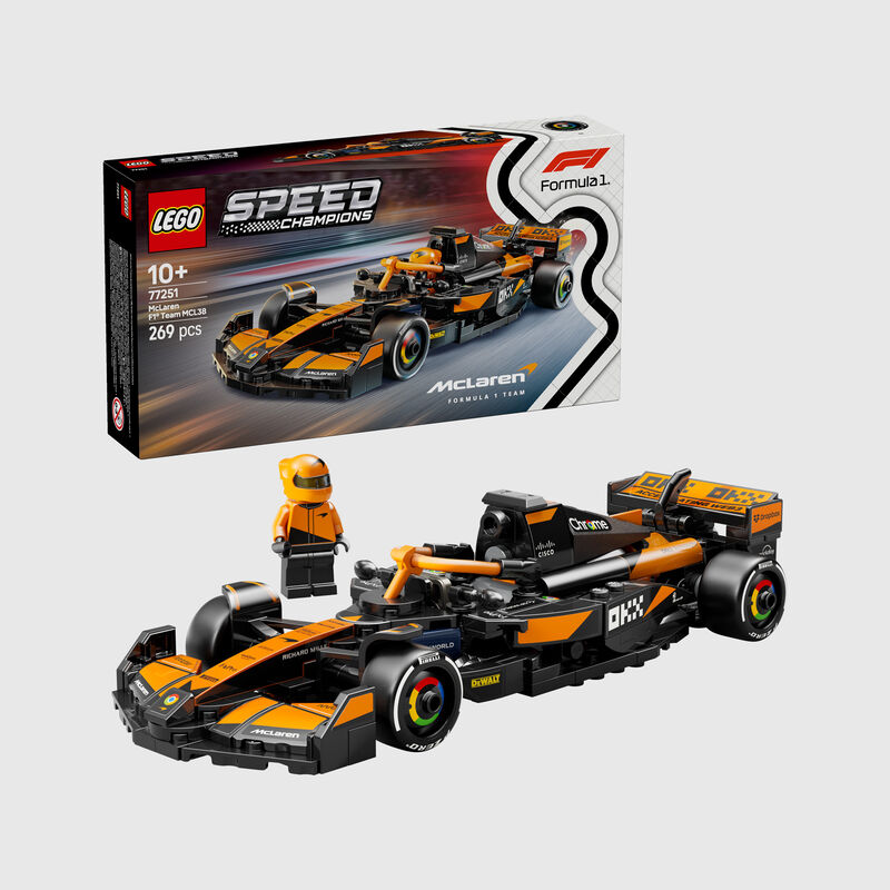 MCL SPEED CHAMPIONS LEGO SET - orange