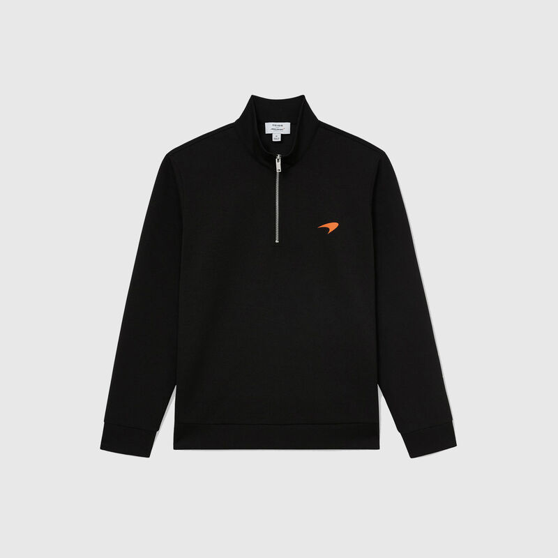 MCL LS MENS SLATE 1/4 ZIP SWEAT - Black