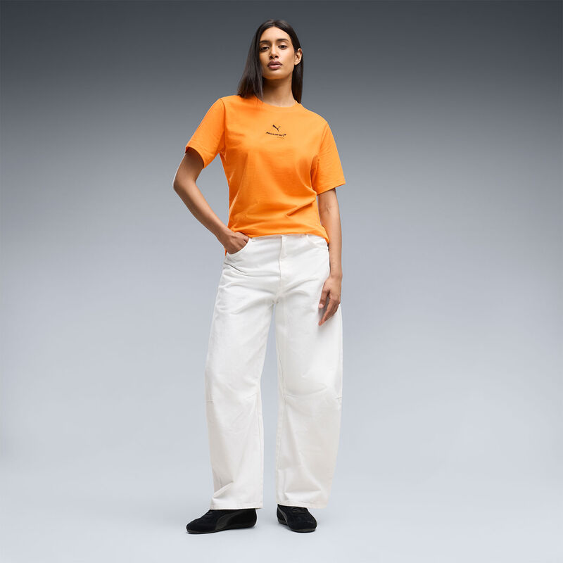 ML FW Small Logo Tee - orange