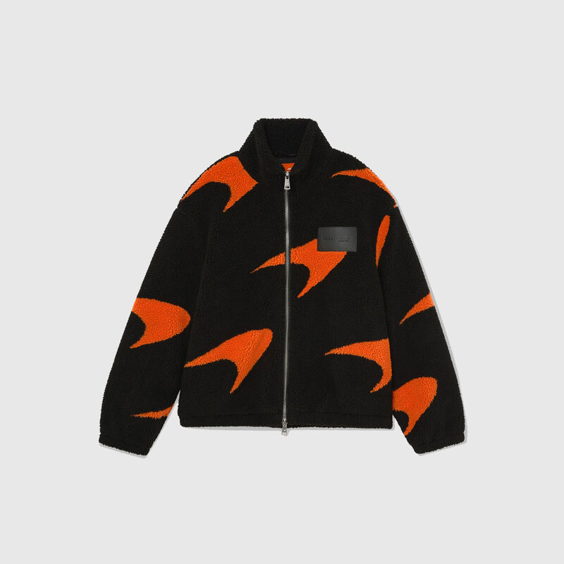 MCL LS MENS KING FLEECE JACKET - Black
