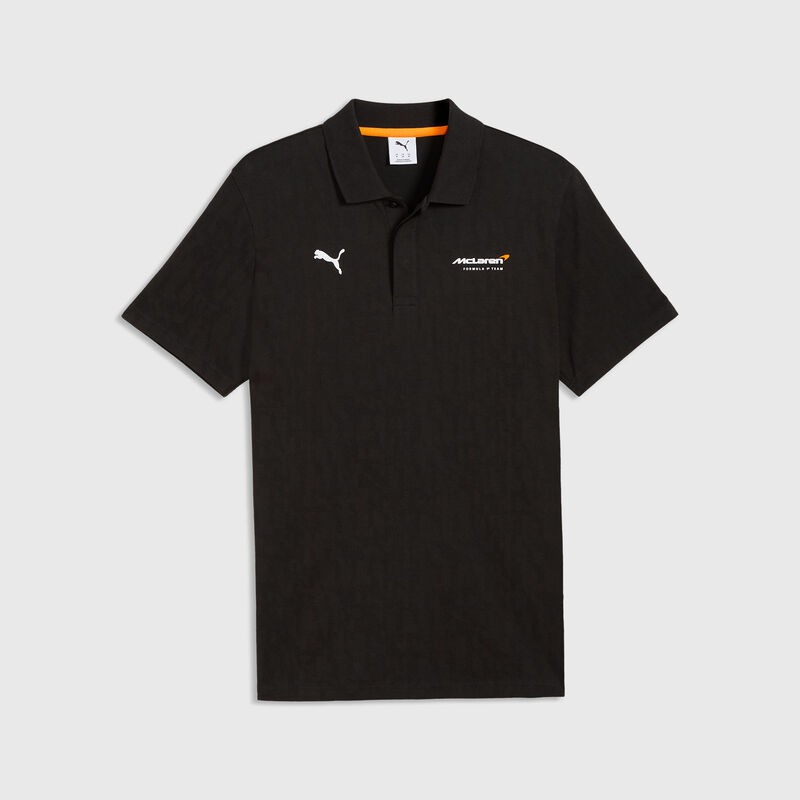 ML LS Jacquard Polo - Puma Black