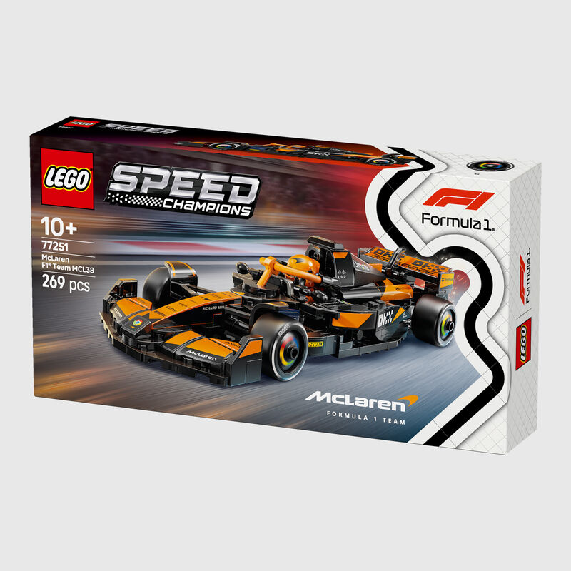 MCL SPEED CHAMPIONS LEGO SET - orange