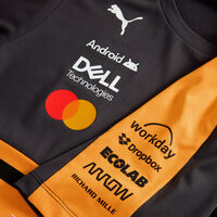 T-Shirt Homme McLaren F1 Orange/Noir Taille L - NEUF