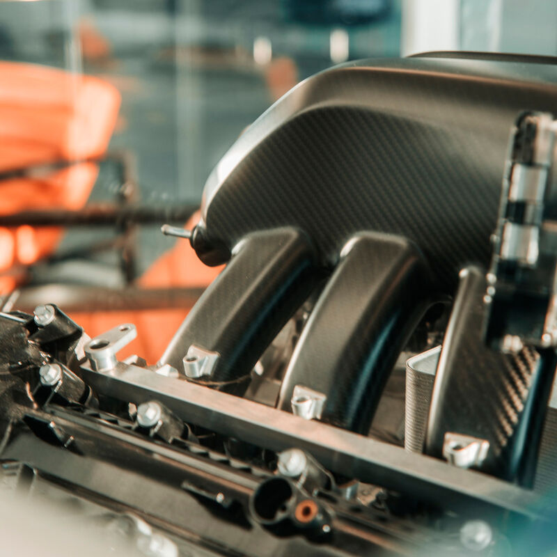 Senna Engine McLaren Senna Test Engine grey | McLaren Racing | Official Store