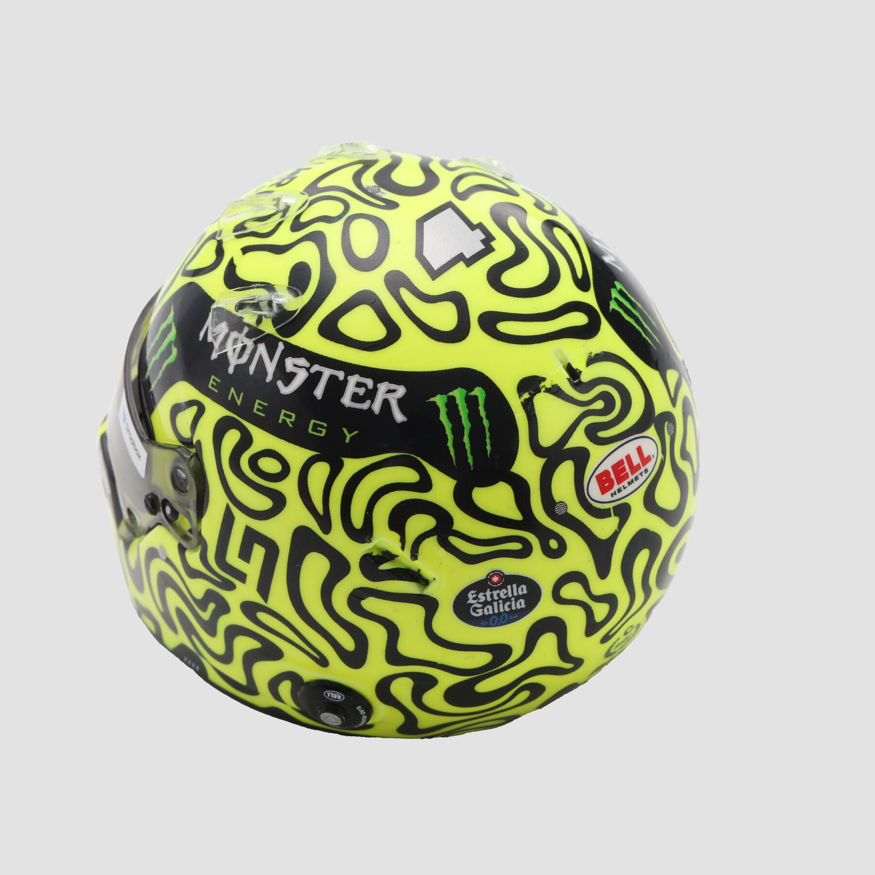 2025 Lando Norris 1:5 Scale Helmet yellow | McLaren Racing