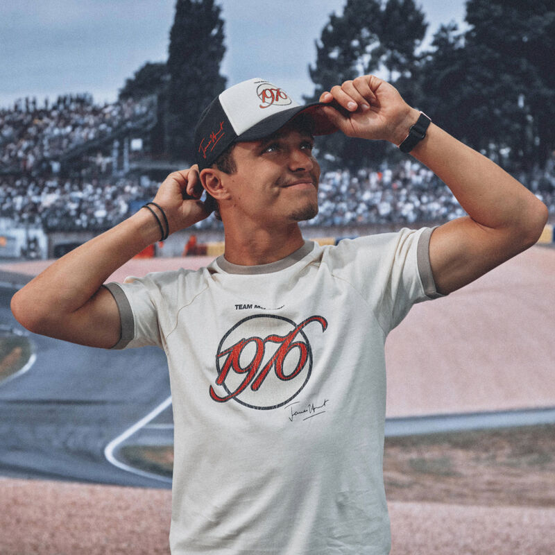 ML LS James Hunt Tee2 - Alpine Snow