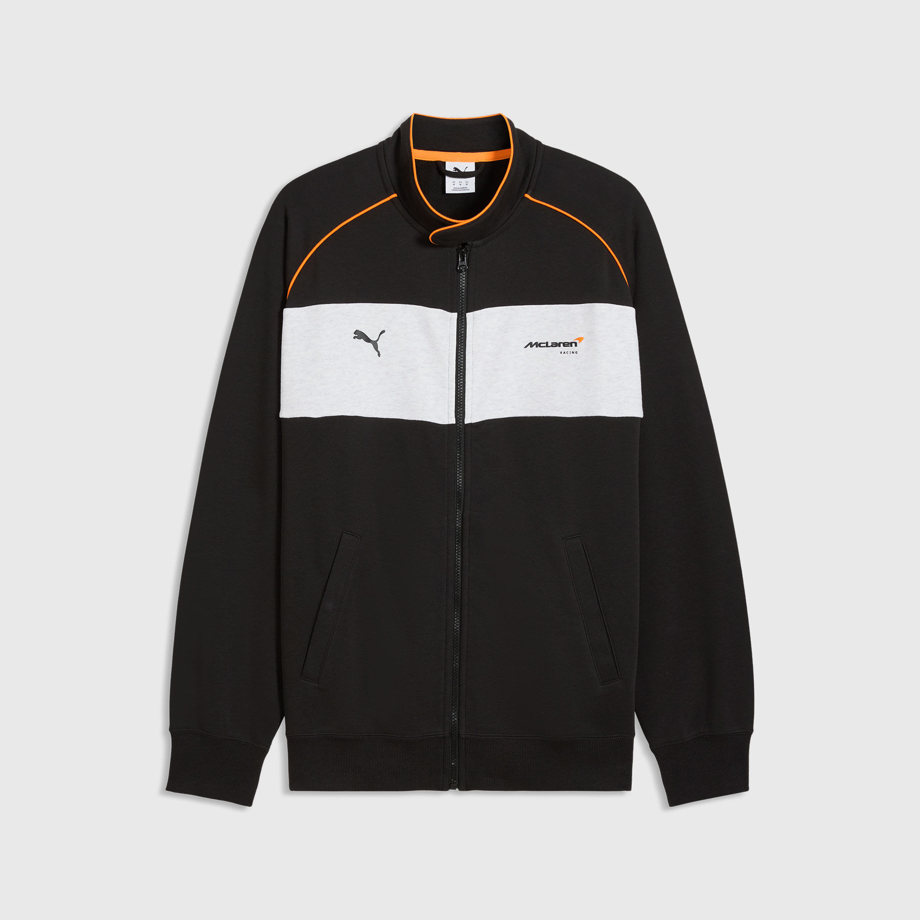 PUMA Zip Sweater pumablack | McLaren Racing | Official Store