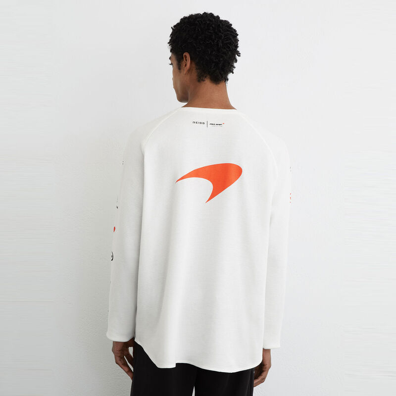 MCL LS MENS KRUZ WAFFLE LS TEE - White