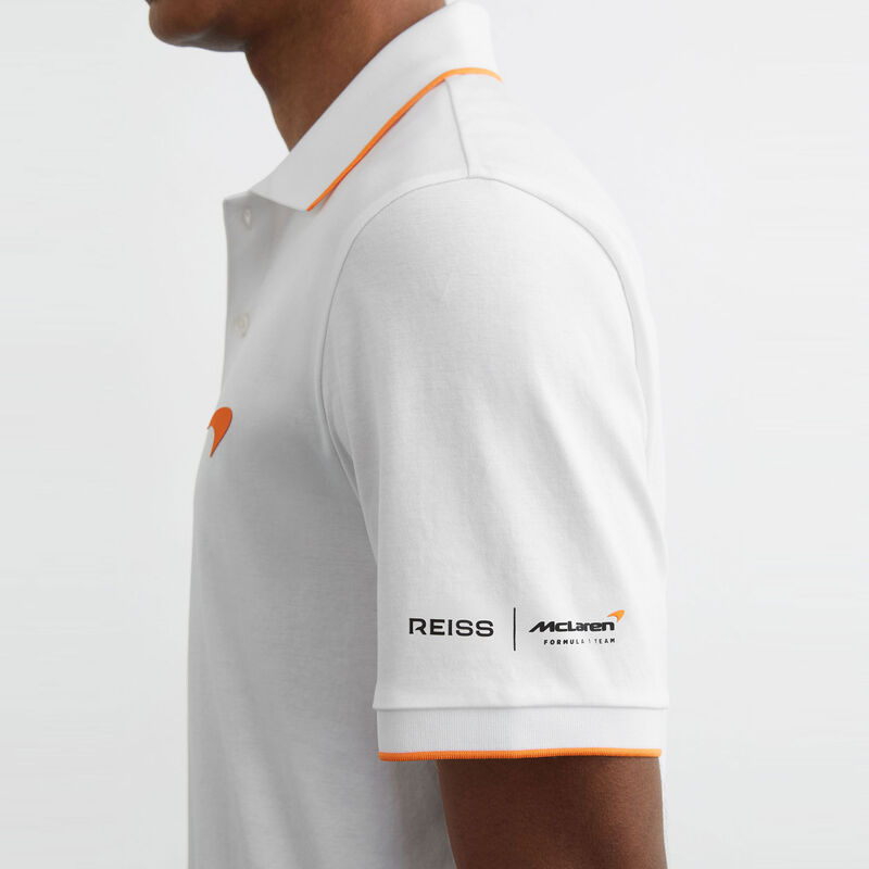 MCL LS MENS CRYPTO SS POLO - White
