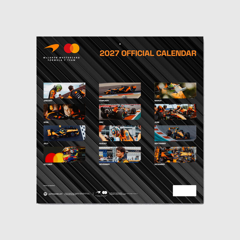 MCL FW 2027 CALENDAR - Orange