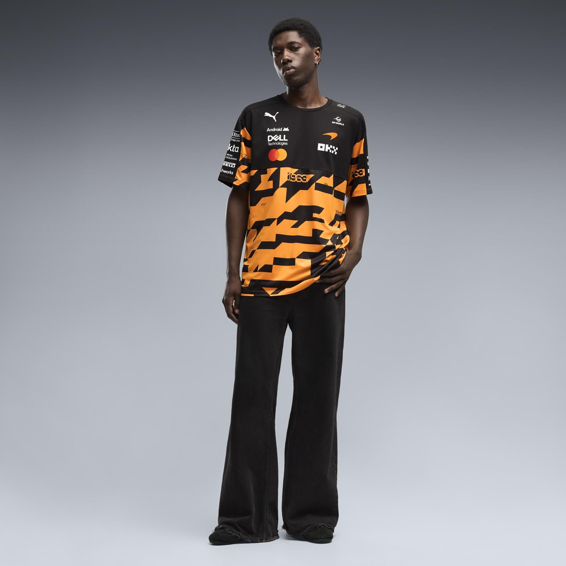 PUMA 2026 Team 1000th GP T-shirt papaya | McLaren Racing