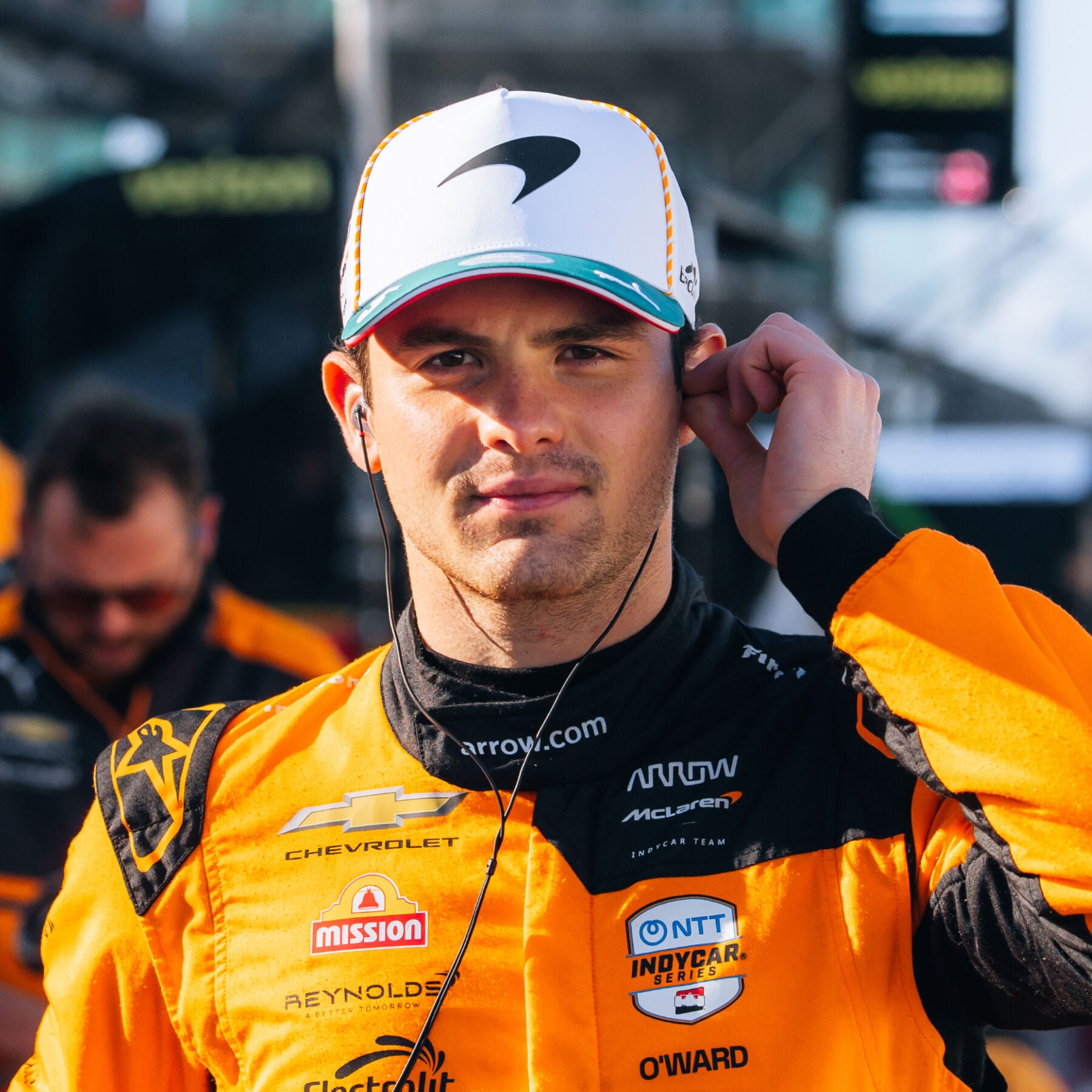 Indy 500 Pato O'Ward Cap white | McLaren Racing | Official Store