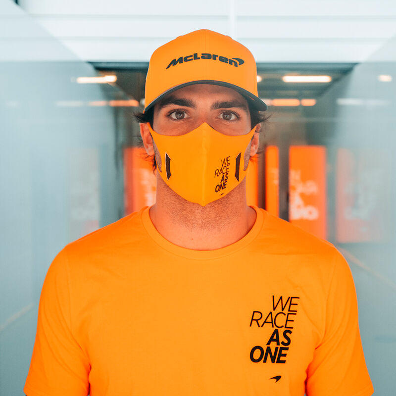 MCLAREN U FACE MASK - orange