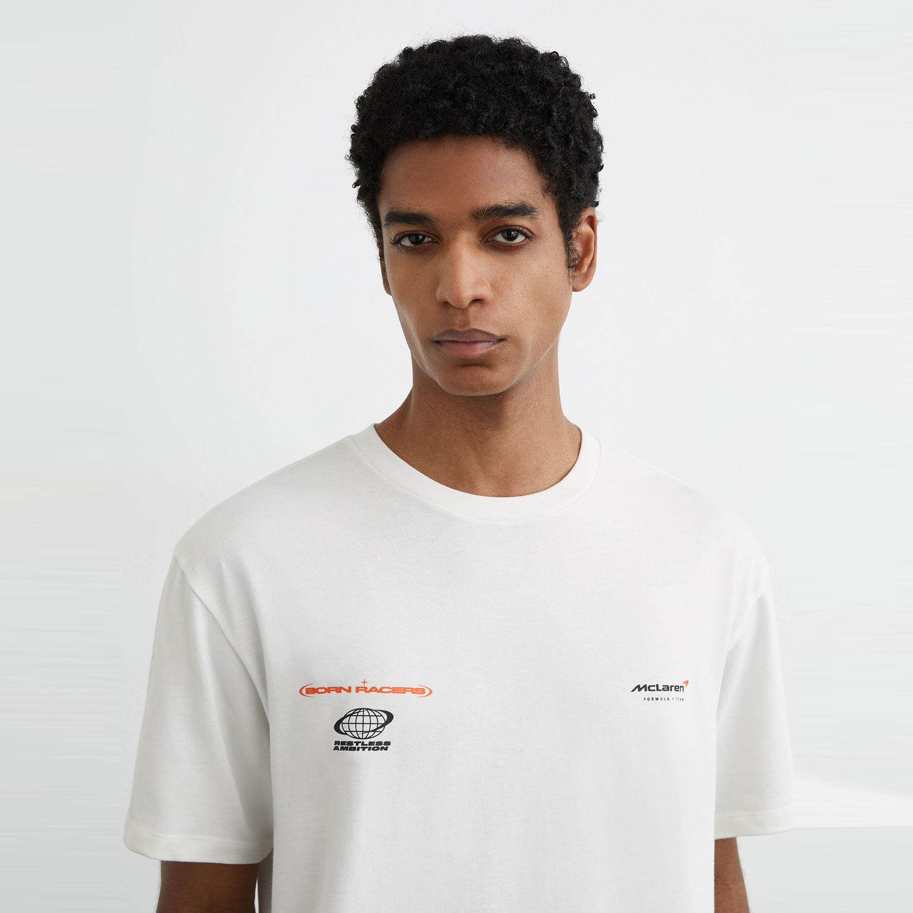 Reiss Nox Relaxed T-Shirt white | McLaren Racing | Official Store