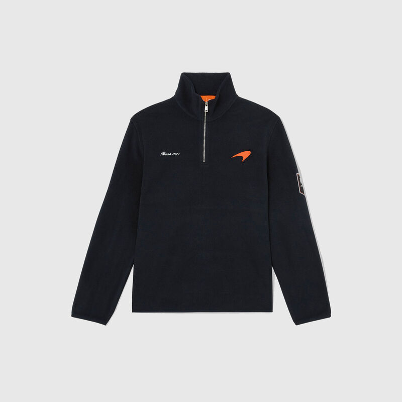 MCL LS MENS MEROS 1/4 ZIP FLEECE - Navy