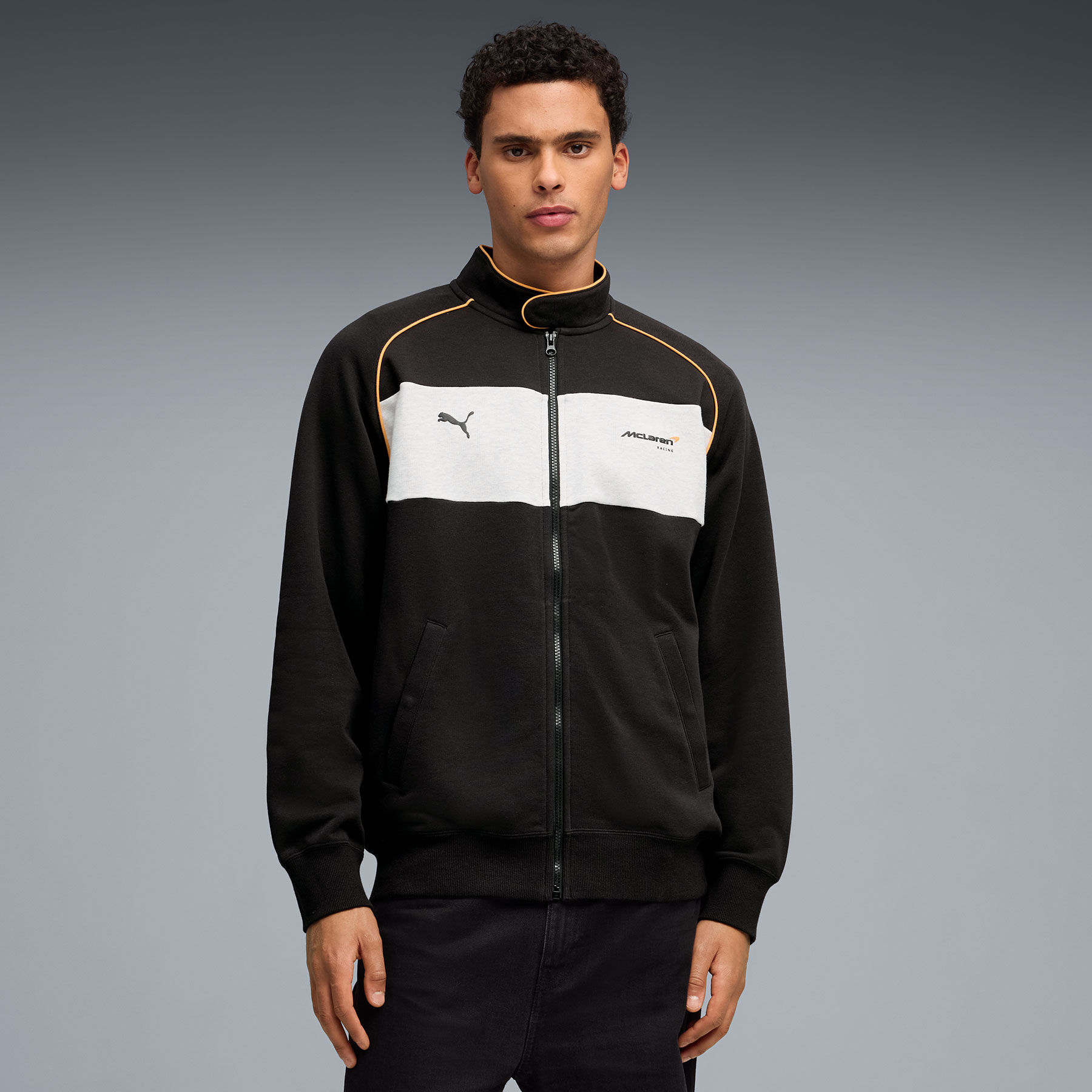 PUMA Zip Sweater pumablack | McLaren Racing | Official Store