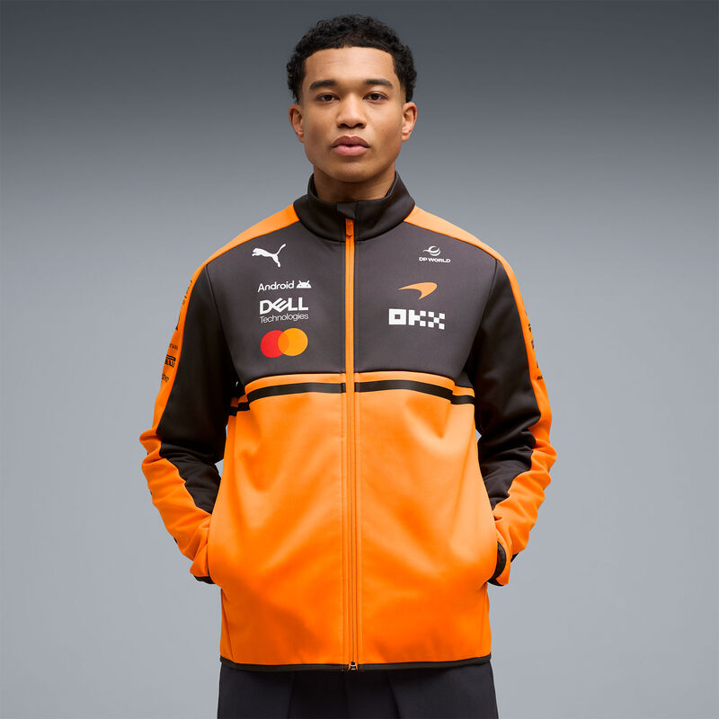McLaren RP Softshell Jacket - Papaya