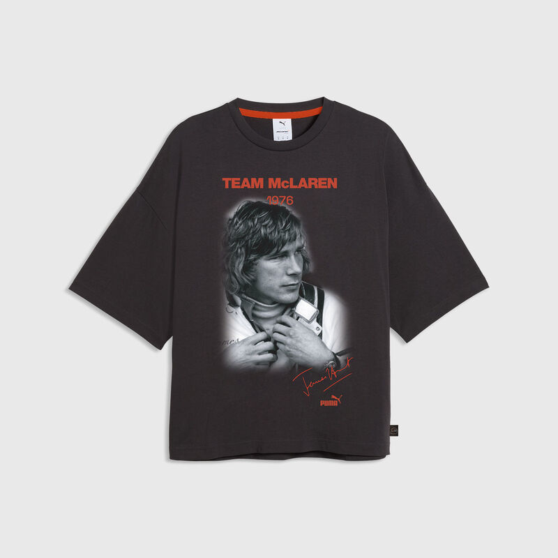 ML LS James Hunt Tee1 - Titan Black