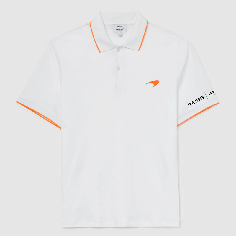 MCL LS MENS CRYPTO SS POLO - White