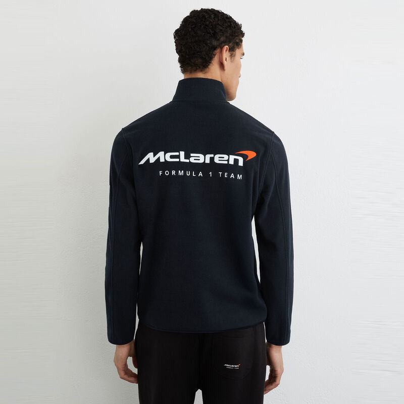 MCL LS MENS MEROS 1/4 ZIP FLEECE - Navy