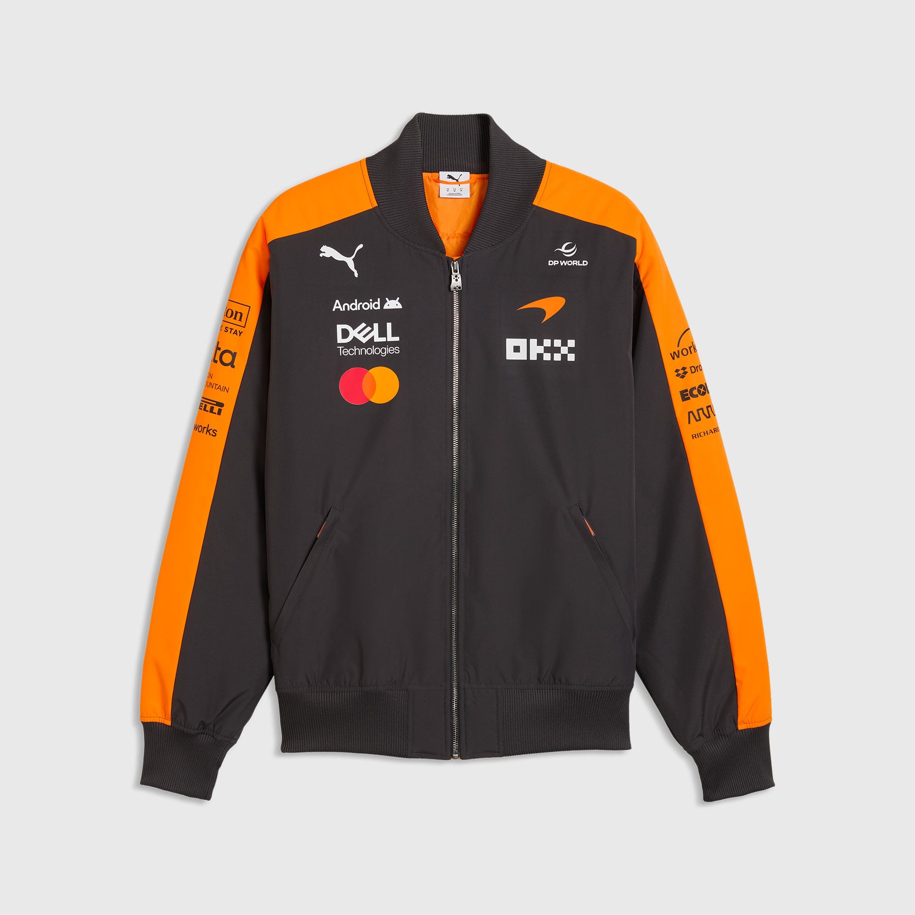 PUMA 2026 Team Bomber Jacket papaya | McLaren Racing | Official Store