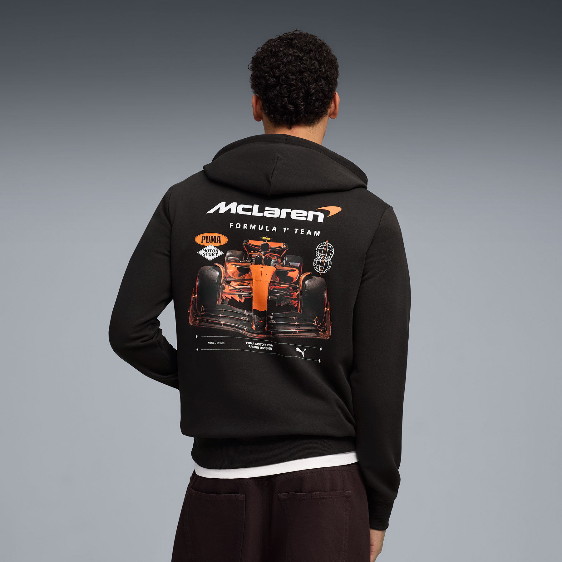 PUMA Graphic Hoodie pumablack | McLaren Racing | Official Store